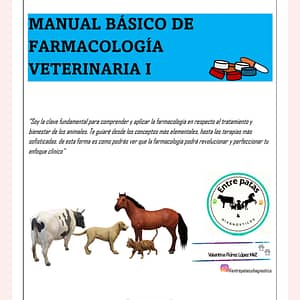 📚 Manual Básico de Farmacología Veterinaria: Tu aliado esencial en la práctica veterinaria (FORMATO PDF O DIGITAL)